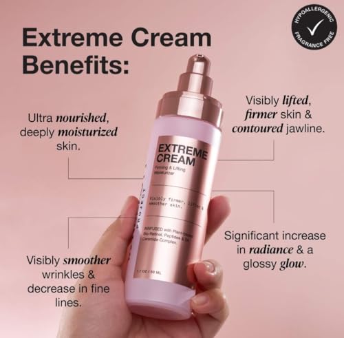 iNNBEAUTY PROJECT Extreme Cream Anti-Aging, Firming, & Lifting Refillable Moisturizer (1.7 oz / 50 mL). - Image 2