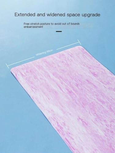 Thickened and extended yoga mat, special fitness mat for girls, floor mat, home dance non-slip mat - Image 4