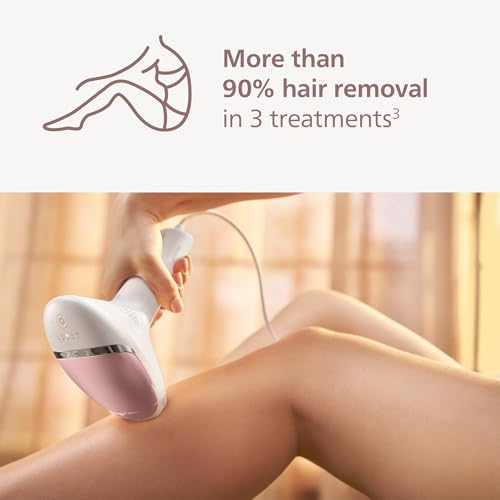 Philips Lumea 8000 Series IPL Hair Removal Device, Personal Permanent at Home Laser Hair Reduction, for Women & Men, SenseIQ Technology, 2 Attachments for Body & Face, BRI932/03 - Image 3