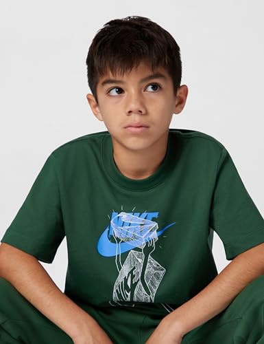 Nike Kid's Sportswear T-Shirt Futura Shoebox, Fir, X-Large - Image 4