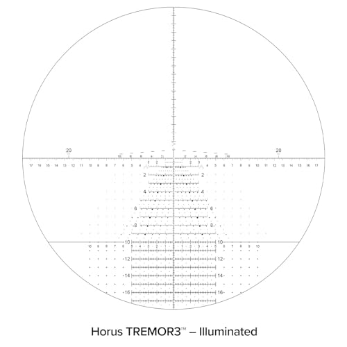 Nightforce ATACR 7-35x56mm F1 34mm Tube Precise Illuminated First Focal Plane Dark Earth Hunting Gun Scope, Horus TREMOR3 - Illuminated, C662 - Image 7