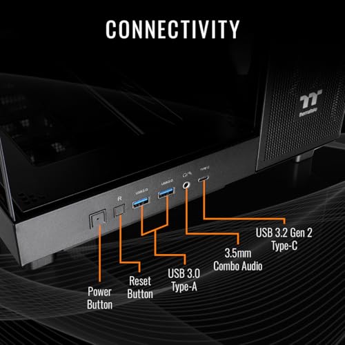 Thermaltake LCGS View 9080-380XL Gaming Desktop (AMD Ryzen™ 9 9900X3D, ToughRam 32GB DDR5 6000MT/s RGB Memory, NVIDIA® GeForce RTX™ 5080, 2TB NVMe M.2, WiFi, Windows 11) VXLB-X870-580-LCS - Image 4