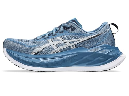 ASICS Unisex Superblast 2 Running Shoe, WINTER SEA/WHITE, 6 UK Men/ 5 UK Women - Image 3
