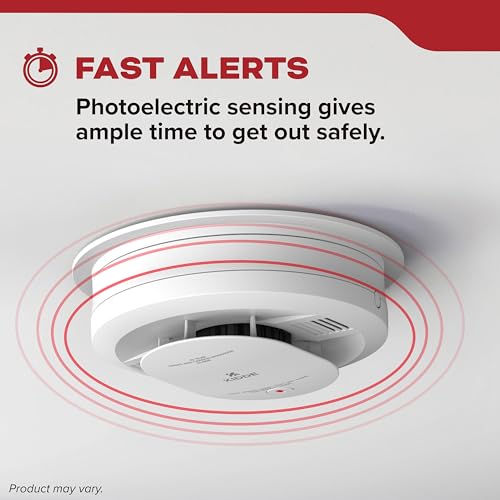 Kidde Hardwired Smoke Detector, 10-Year Battery Backup, Voice Alerts, Interconnectable, LED Warning Light Indicators, 20SA10-V - Image 6
