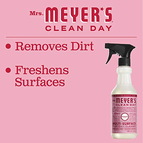 Mrs. MEYER\'S Clean Day Multi-Surface Everyday Cleaner - Peppermint Scent, Plant-Derived Formula, 16 Ounce Bottle, Pack of 3 - Image 4