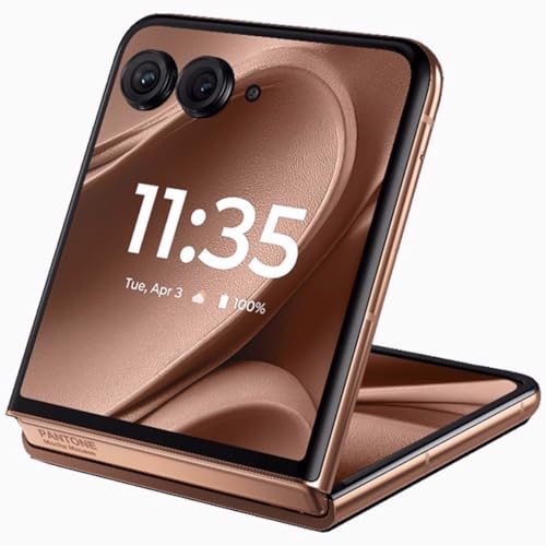 Motorola Razr 50 Ultra Dual-SIM 512GB ROM + 12GB RAM (GSM Only | No CDMA) Factory Unlocked 5G Smartphone (Mocha Mousse) - International Version - Image 4