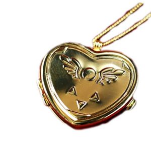 Undertale Collectors Edition Heart Shaped 14kt gold plated brass Musical Locket