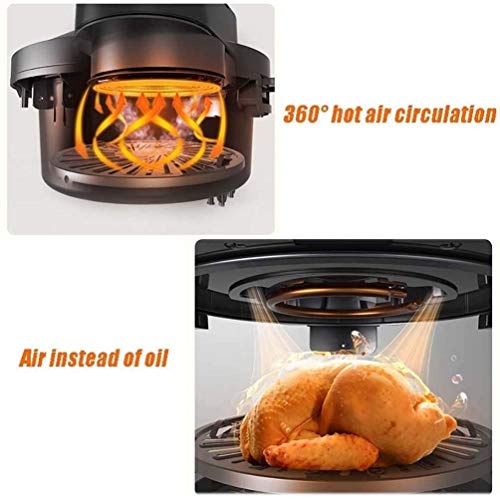 NCRD Air Fryer with LCD Digital Touch Screen, 5.5Qt Airfryer, Temperature Control 180-400°F Auto Shut Off Air Fryers XL Family Size - Image 4