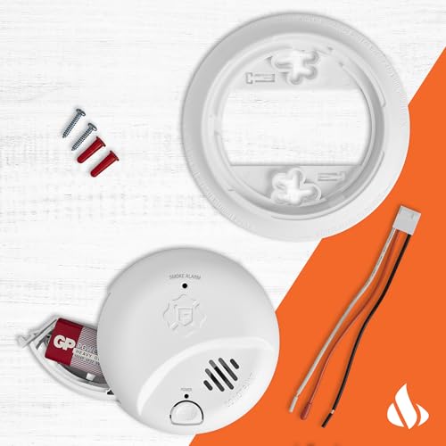 First Alert SMI100-AC, Hardwire Interconnect Smoke Alarm with Battery Backup, 1-Pack - Image 3