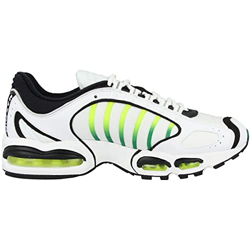Nike Air Max Tailwind IV Mens Running Trainers AQ2567 Sneakers Shoes (UK 11 US 12 EU 46, White Black Verde 100) - Image 3
