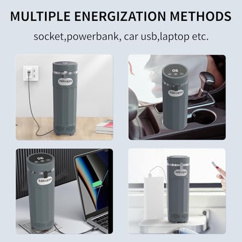 Insulin Cooler Travel Case TSA Approved, Portable Refrigerated Medical Cooler (1–7 Medication Pens), Diabetes Travel Case for Insulin (Grey) - Image 7