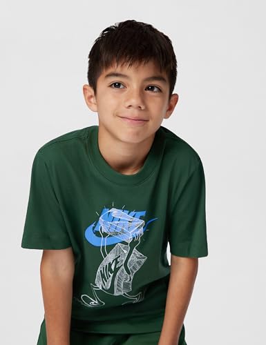 Nike Kid's Sportswear T-Shirt Futura Shoebox, Fir, X-Large - Image 2