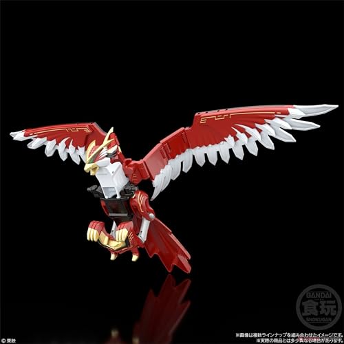 BANDAI Shokugan Modeling Project Hyakuju Sentai Gaoranger SMP GaoIcarus Model Kit Set - Image 3