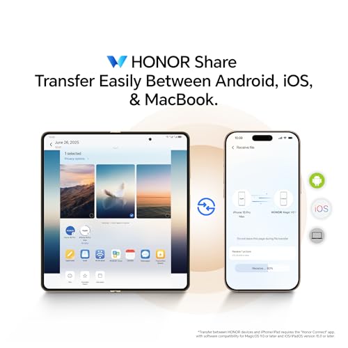 HONOR Magic V5 Dual-SIM 512GB ROM + 16GB RAM (GSM | CDMA) Factory Unlocked 5G Smartphone (Black) - International Version - Image 12