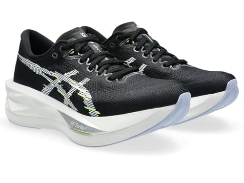 ASICS Womens Sonicblast Running Shoes, BLACK/BLUE FADE, 7 - Image 3