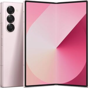 Samsung Galaxy Z Fold 6 5G SM-F956B/DS 512GB 12GB Dual SIM Factory Unlocked GSM Smartphone, 7.6″ 120Hz AMOLED Display, 50MP Cameras – International Version (Pink)