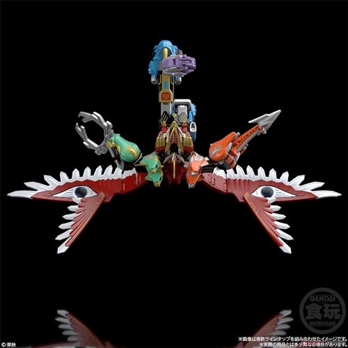 BANDAI Shokugan Modeling Project Hyakuju Sentai Gaoranger SMP GaoIcarus Model Kit Set - Image 9