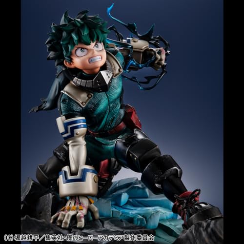Megahouse, Izuku Midoriya My Hero Academia Lucrea Action Figure, 18 cm, Multicolor MH840975, Collectible Figure, Optima for Anime Fans - Image 8