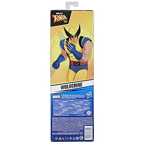 Marvel Titan Hero Series X-Men Wolverine 12-Inch-Scale Action Figure, X-Men Toys, Super Hero Toys for Kids, Ages 4 and Up - Image 3