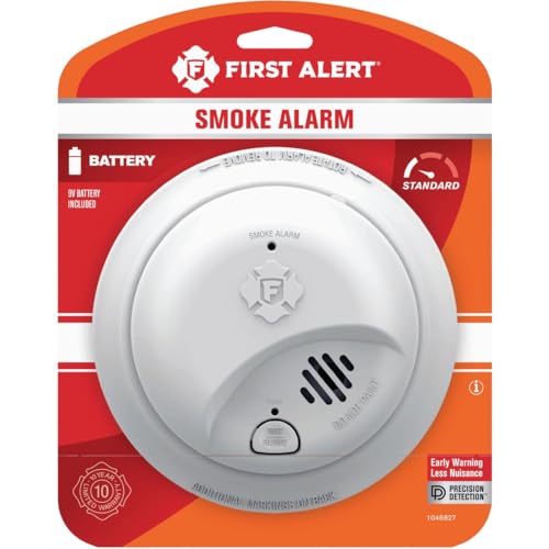 First Alert Battery-Powered Ionization Smoke Detector