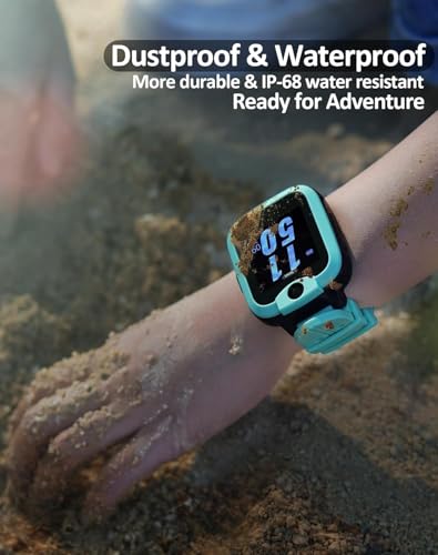 Easyfone KW2 4G Kids Smart Watch Phone | Smartwatch for Kids with Calling, Text, GPS & Activity Track | Parent App & SOS Button | Children's Phone Alternative and No Social Media (Green) - Image 7