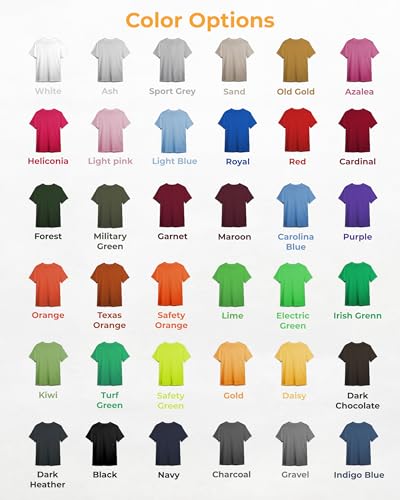 Custom 2 Sided T-Shirts 12 Pack - Design Your Own Shirt - Front and Back Printing on Shirts - Add Your Image Photo Logo Text Number Forest Green Tshirt for Men and Women - Image 3