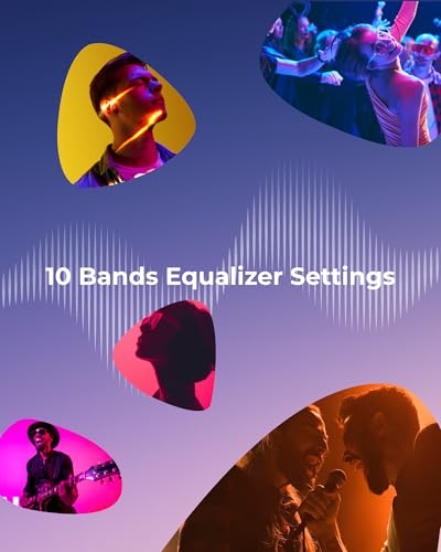 ULTIMEA 9.1ch Surround Sound System with Dolby Atmos, 2 Rear Speaker, 6.5" Wireless Subwoofer, RGB Light, App, Detachable Surround Sound System for Home Theater, Peak Power 470W, HDMI eARC, Apollo S90 - Image 5