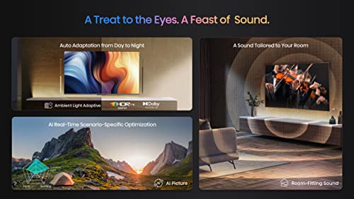 Hisense ULED Premium U7H QLED Series 85-inch Class Quantum Dot Google 4K Smart TV (85U7H, 2022 Model),Black - Image 10