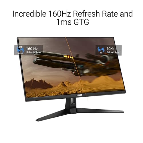 ASUS TUF Gaming 27” 4K HDR Monitor (VG27UQ1A) – 160Hz, 1ms, Extreme Low Motion Blur Sync, NVIDIA G-SYNC Compatible, AMD FreeSync Premium, 95% DCI-P3, DisplayWidget, 3 yr Warranty - Image 2