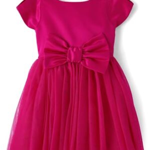 Gymboree,and Toddler Short Sleeve Dresses,Magenta,3T