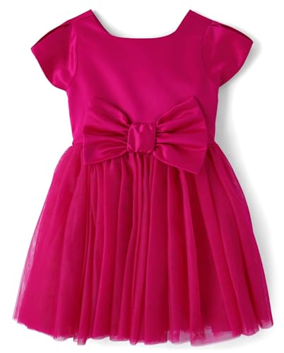 Gymboree,and Toddler Short Sleeve Dresses,Magenta,3T