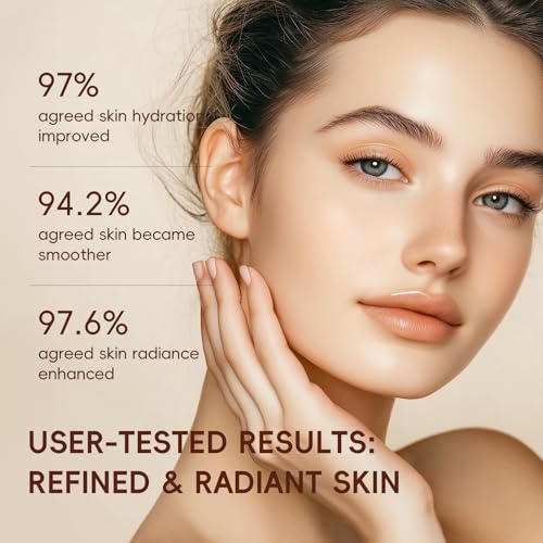 Rice Skincare Set for Women & Girls – Korean Skin Care Set with Rice Cleanser, Toner, Serum, Face Cream, Eye Cream, Sunscreen, Ice Roller, Headband & Card – Moisturizing & Skin Barrier Support (9PCS) - Image 8