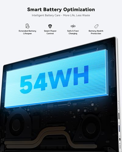 15.6'' IPS FHD-Laptop, 32GB RAM 1TB SSD AMD Ryzen 5(Beat i5-1135G7, 4 Cores Up to 3.7GHz) Student Computer with 65W Type-C, 2 Years Warranty, Fingerprint, Backlit Keyboard, BT5.2, Numpad, for Home - Image 5