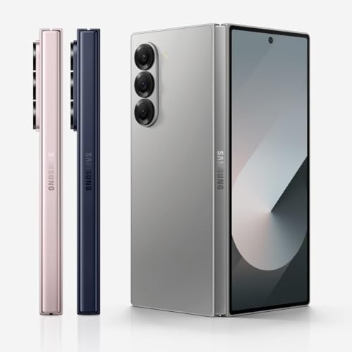 Samsung Galaxy Z Fold 6 5G SM-F956B/DS 512GB 12GB Dual SIM Factory Unlocked GSM Smartphone, 7.6" 120Hz AMOLED Display, 50MP Cameras - International Version (Silver Shadow) - Image 2