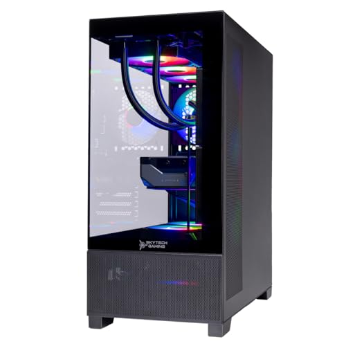 Skytech Gaming Azure 3 Plus Gaming PC, AMD Ryzen 9 9900X3D 4.4GHz, NVIDIA RTX 5070 Ti 16GB, X670 Board, 4TB Gen4 NVMe SSD, 64GB DDR5 RAM 5200, 850W Gold ATX 3 PSU, 360 ARGB AIO, Wi-Fi, Win 11 - Image 3