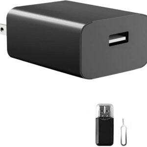 Mini Camera 1080P Nanny Cam Small Security Camera with Night Vision and Motion Detection for Indoor and Home, No WiFi