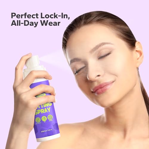 Makeup Setting Spray (4.06 Fl Oz), Matte Finish Setting Spray for Makeup, Long-Lasting Fixing Spray for Face, Oil Control for Oily Skin, Shine-Free - Image 7