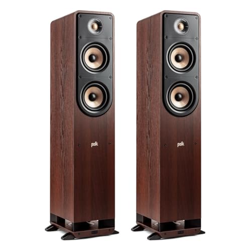 Polk Audio Signature Elite ES50 Hi-Fi Floorstanding Speakers - Pair (Walnut)