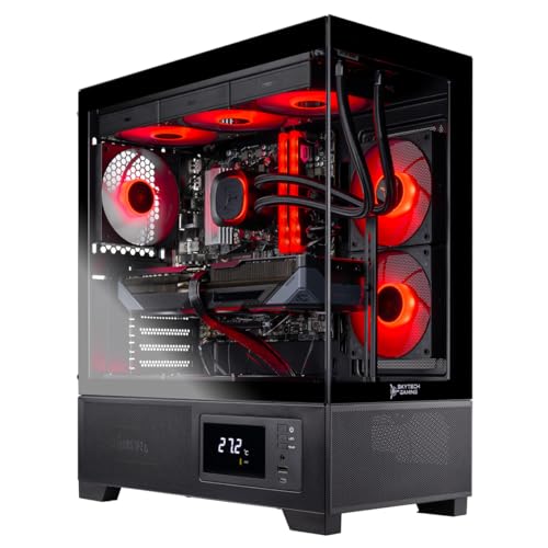 Skytech Gaming Azure 3 Plus Gaming PC, AMD Ryzen 9 9900X3D 4.4GHz, NVIDIA RTX 5070 Ti 16GB, X670 Board, 4TB Gen4 NVMe SSD, 64GB DDR5 RAM 5200, 850W Gold ATX 3 PSU, 360 ARGB AIO, Wi-Fi, Win 11 - Image 4