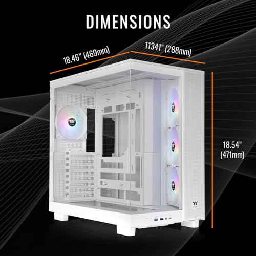 Thermaltake LCGS View 9580S-380XL Gaming Desktop (AMD Ryzen™ 9 9950X3D, ToughRam 32GB DDR5 6000MT/s RGB Memory, NVIDIA® GeForce RTX™ 5080, 2TB NVMe M.2, WiFi, Windows 11) VXLS-X870-580-LCS - Image 5