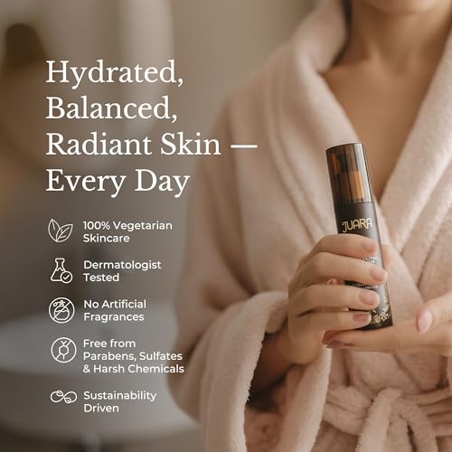 JUARA: Sweet Black Tea & Ginger Oil-Free Moisturizer Lightweight Face Gel Cream with Hyaluronic Acid - Mattifying Hydration for Oily, Combination & Acne-Prone Skin - Pore Refining Treatment -1.7oz - Image 6