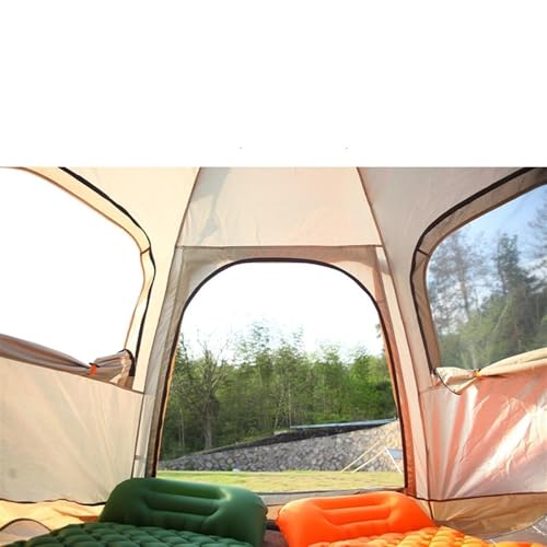 Double Layer Large Camping Tent for Family, Outdoor Recreation, and Parties – Easy Setup Tent for Hiking, Beach, Picnic, and Protection from Rain & Wind - Image 4