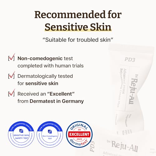 Dr. Reju-All Advanced PDRN Rejuvenating Cream Max – 99% Pure Salmon DNA PDRN Face Moisturizer – Optimal 1200ppm Concentration for Glow Skin – Korean Anti-Aging Skin Care Face Cream - Large 2.0 Fl Oz - Image 8