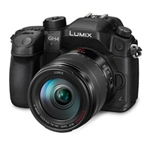 Panasonic DMC-GH4 Mirrorless Micro Four Thirds Digital Camera with Lumix G Vario 14-140mm Lens Black