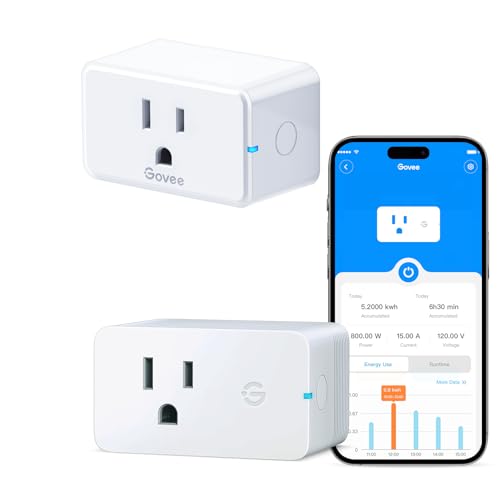 Govee Smart Plug with Energy Monitoring, No Hub Required