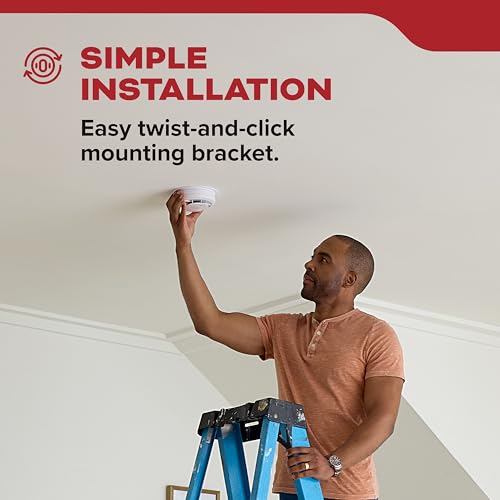 Kidde Hardwired Smoke Detector, 10-Year Battery Backup, Voice Alerts, Interconnectable, LED Warning Light Indicators, 20SA10-V - Image 9