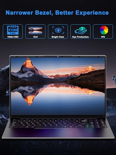 XNQ Laptop Computer,15.6-inch Gaming Laptop,16GB DDR4,512GB SSD,Core i5, Buttery-Smooth Experience,IPS FHD Display,8000mAh Battery,HDMI,Type C Port,Wifi6,Backlit Keyboard,Win 11 Pro - Image 3