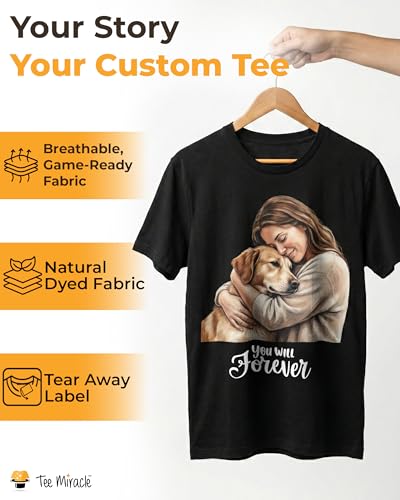 Custom 2 Sided T-Shirts 12 Pack - Design Your Own Shirt - Front and Back Printing on Shirts - Add Your Image Photo Logo Text Number Forest Green Tshirt for Men and Women - Image 2