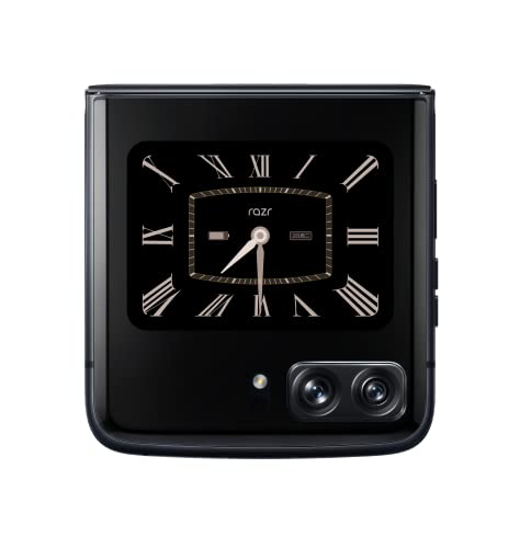 Motorola Razr 2022 Dual-SIM 256GB ROM + 8GB RAM (GSM Only | No CDMA) Factory Unlocked 5G Smartphone (Satin Black) - International Version - Image 2