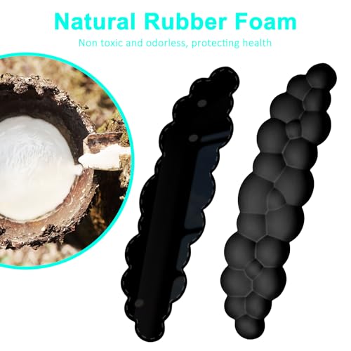 Cloud Keyboard and Mouse Wrist Rest Pad for Computer Arm Pain Relief- Ergonomic Wrist Support Mousepad with Non-Slip PU Base for Office, Gaming, and Home Use Anti-Fatigue(Black) - Image 6